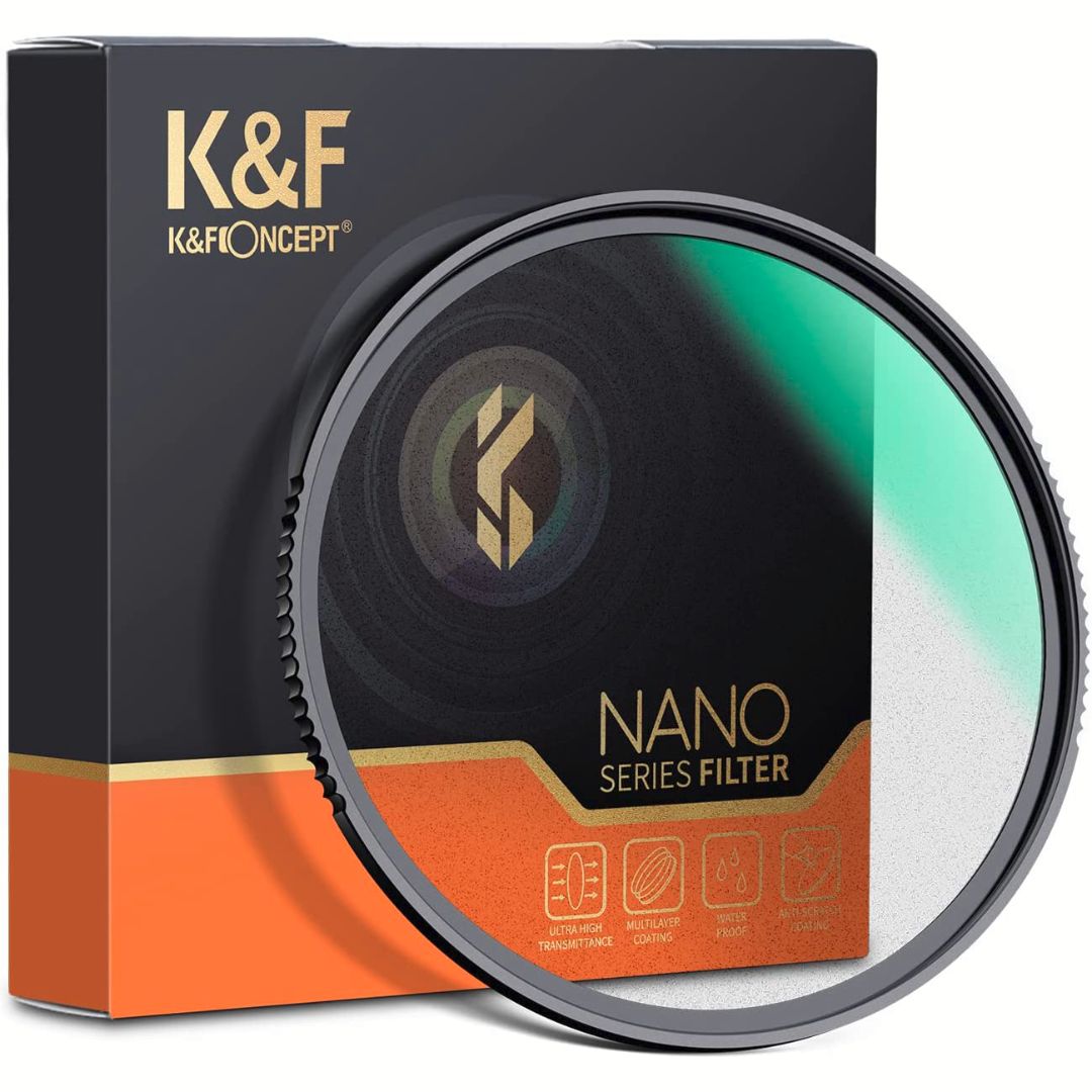 K&F Concept 72mm Black Mist Diffusion 1/2 Filter KF01.1680 - 1